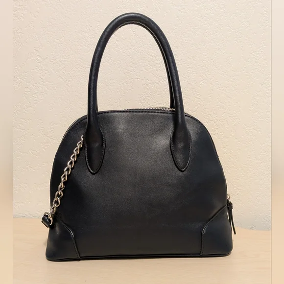 Nine West Elegant Navy Handbag with Bow Accent - Picture 2 of 9